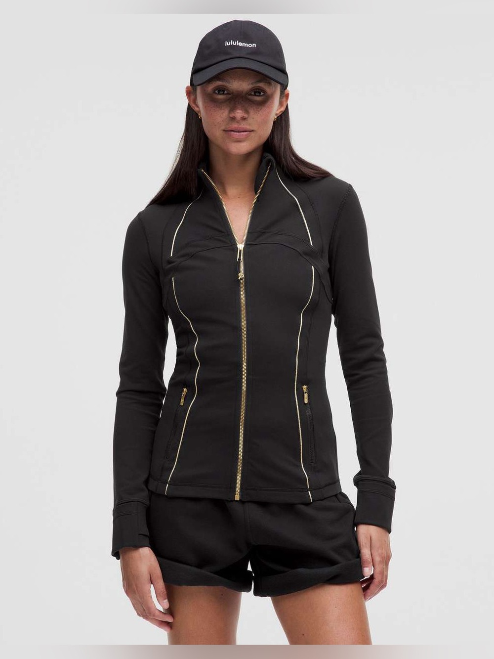 Lululemon black and gold jacket